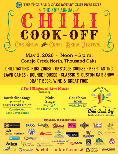 Chili Cook-Off 2026 flyer.