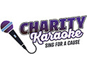 Charity karaoke sponsor logo.