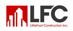 LittleFoot Construction logo
